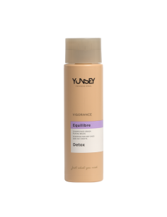 champú Equilibre Yunsey, raíz grasa puntas secas, champú detox yunsey
