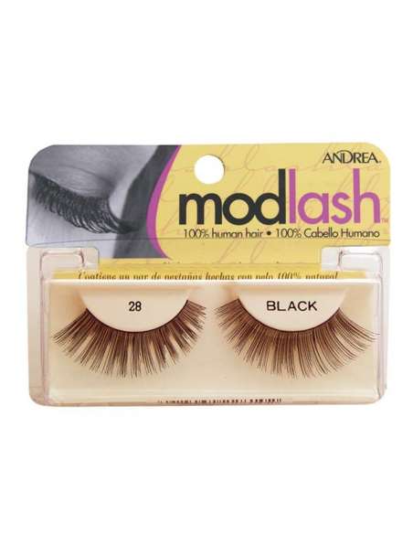 PESTAÑAS ANDREA 28 NEGRAS SM