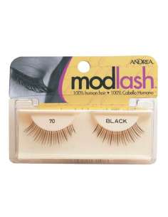PESTAÑAS ANDREA 70 NEGRAS SM