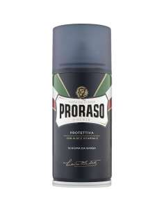 Espuma de afeitar con aloe y vitamina E spray 300 ml