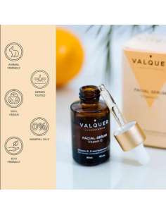 Serum facial de Vitamina C & Ácido Hialurónico de Valquer 2