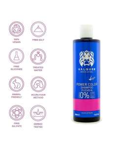 Champú color Rosa - Power Color - 400 ml de Valquer 2