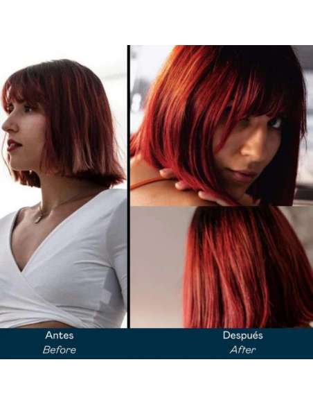 Champú color Rojo - Power Color - 400 ml de Valquer