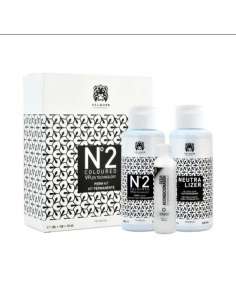 Kit para permanente Nº 2 (coloreados) - 100+100+10 ml de Valquer