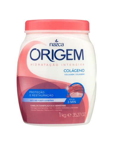 Crema hidratante acondicionadora de colágeno Origen 1kg