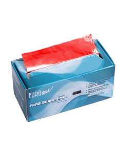 ROLLO PAPEL ALUMINIO 100 M. de color ROJO de EuroStil 2