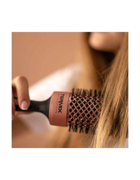 Cepillo de Pelo Redondo Profesional Termix Evolution Gold Rose