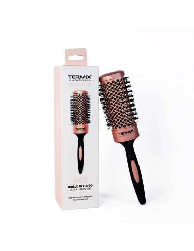 Cepillo de Pelo Redondo Profesional Termix Evolution Gold Rose