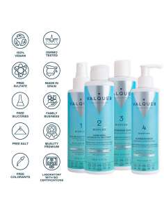 Tratamiento Completo para Reconstrucción y Protección Capilar de Valquer 2