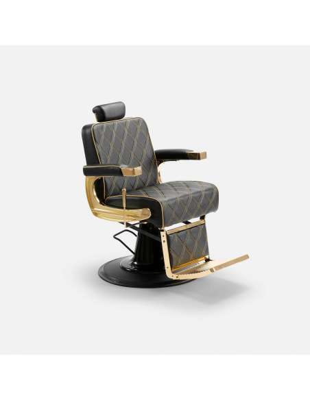 Sillón Barbero color Oro GON GOLD BLACK de LOGYKS