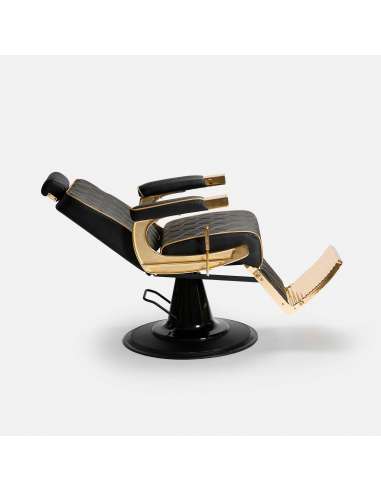 Sillón Barbero color Oro GON GOLD BLACK de LOGYKS