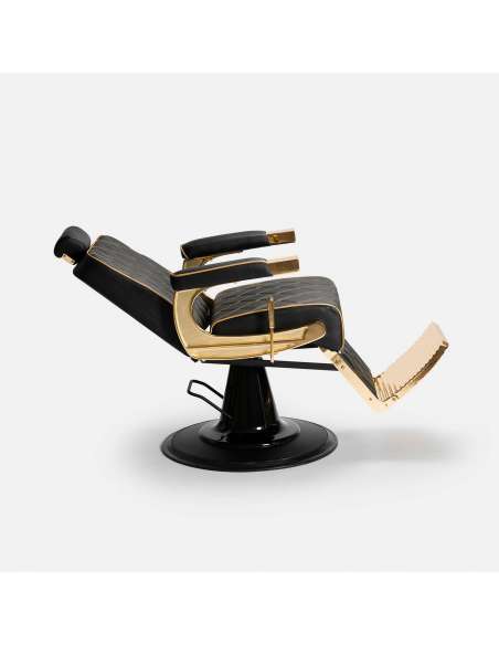Sillón Barbero color Oro GON GOLD BLACK de LOGYKS
