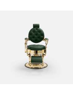 SILLÓN DE BARBERO Mae LOGYKS MARRÓN