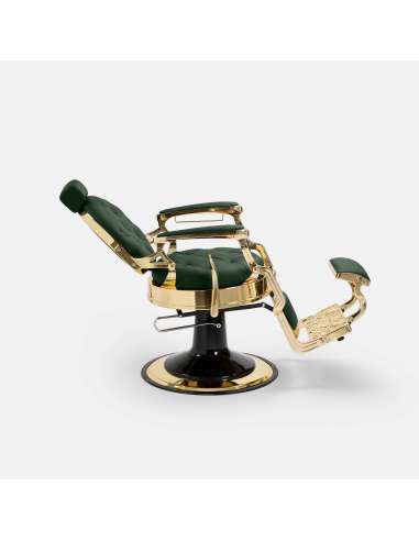 SILLÓN DE BARBERO Mae LOGYKS MARRÓN