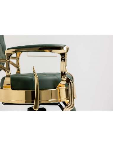 SILLÓN DE BARBERO Mae LOGYKS MARRÓN