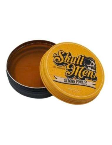 Skull Men Strong Pomade 100ml | Fijación Fuerte y Brillo Intenso