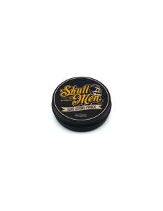 Skull Men Dark Strong Pomade 100ml – Pomada de fijación fuerte con acabado grisáceo para