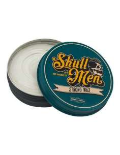 Skull Men Strong Wax 100ml – Cera de fijación fuerte con acabado mate para peinados masculinos. 2