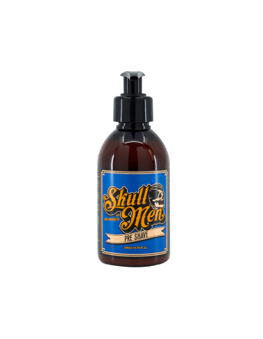 Skull Men Pre Shave 200ml | Crema Pre-Afeitado Calmante y Protectora para Barba