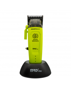 MRD Smart Brain Clipper Verde – Máquina de corte profesional con motor brushless y diseño ergonómico.
