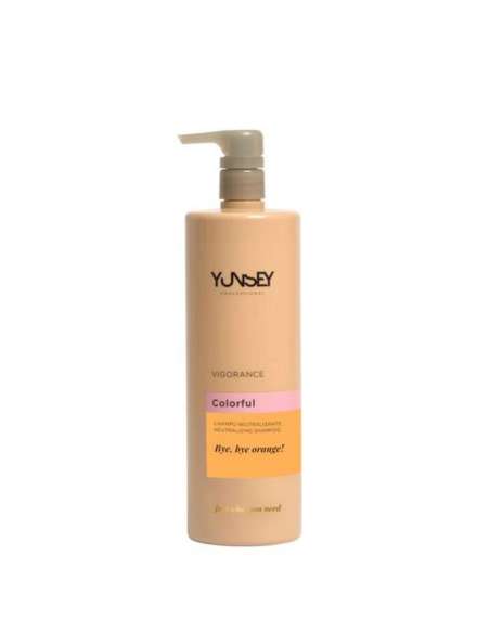 Champú Bye Bye Orange Yunsey | Neutraliza tonos cobrizos y rojizos 1000ml