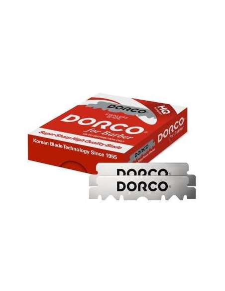 Dorco 100 Cuchillas de Afeitar Media Hoja | Barbería Profesional | MM Boutique del Peluquero