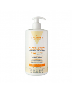 Valquer Hyaludrops Loción Corporal Naranja y Vainilla 700 ml | Hidratación 72 h