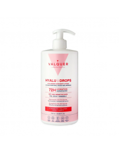 loción corporal Valquer Hyaludrops Fresa y Karité