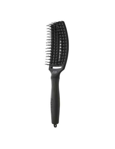 Olivia Garden Fingerbrush Combo Black – Display 8 unidades para Salón | MM Boutique del Peluquero