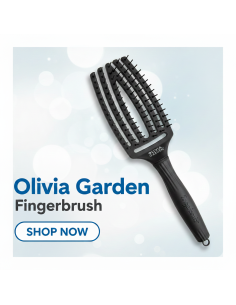 Olivia Garden Fingerbrush Combo Black – Display 8 unidades para Salón | MM Boutique del Peluquero 2