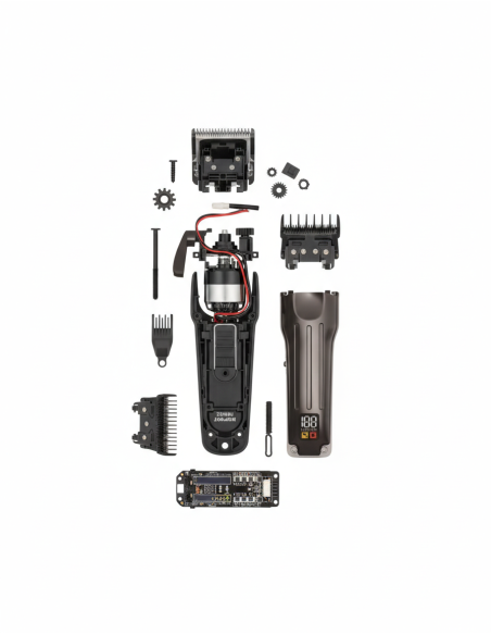 Disprof Force Hair Clipper – Máquina de Corte Inalámbrica Profesional | MM Boutique del Peluquero