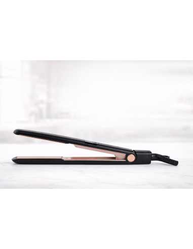 Plancha de pelo Romeo & Juliette Freya con placas de titanio para alisado y brillo