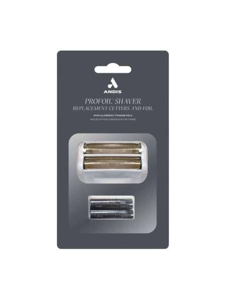 Repuesto Andis ProFoil Lithium - Lámina Titanium y Cuchilla AN-17280
