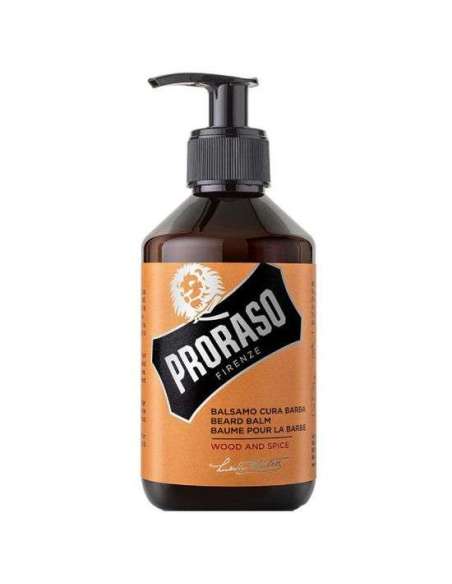Proraso balsamo barba Wood Spice 300 ml barbería profesional
