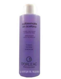 D´Orleac quitaesmalte sin acetona 1000 ml