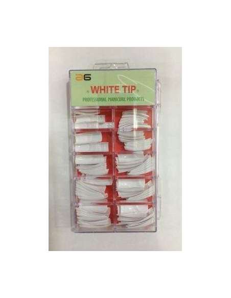 Tips White Tip Blancos x 100ud.