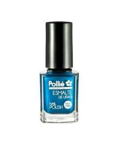 Esmalte Pollie cyan metal 12 ml