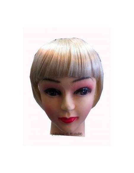Flequillo postizo rubio