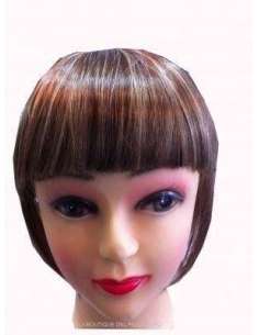Flequillo postizo con mechas