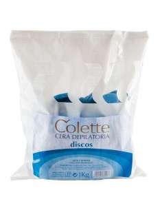 Cera Colette en discos verde 1 kg