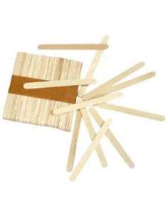 Espatula cera bigotera x 100 uds.