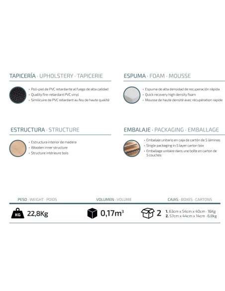 Sillón de espera Bob + Jay