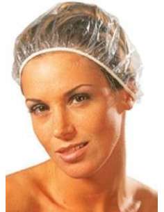 Gorro ducha 1 uso en caja de 100 uds.