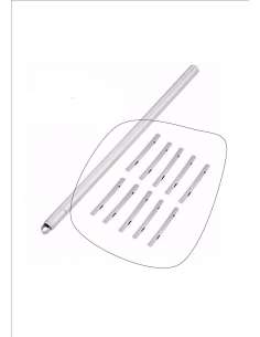 Recambio de pluma navaja acero Inox 10ud.