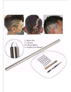 Recambio de pluma navaja acero Inox 10ud. 2