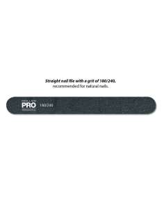 STRAIGHT NAIL FILE BLACK 180/240