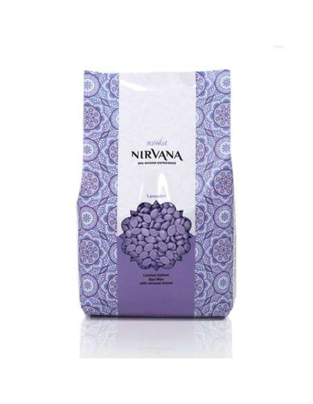Cera para Depilar de Lavanda caliente elástica italwax