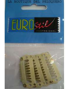 Clip extensión negro 2.2 cm (bolsa de 4 unidades) 2