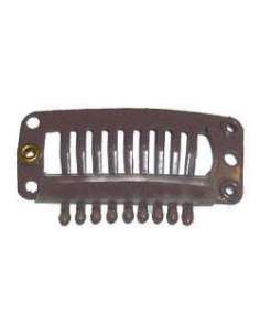 Clip extension marrón 3.2 cm