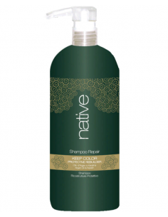 Native, champú reconstructor protector con aceite de argán y queratina 2